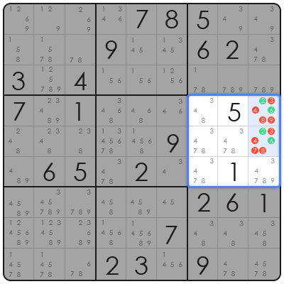 sudoku packing method